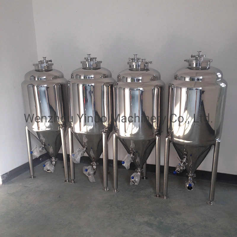 Stainless Steel Beer Wine Micro Brewery Brewing Equipment Bright Vessel Fermenter Machine Making Beer 500 Kg 1bbl-500bbl Chiller