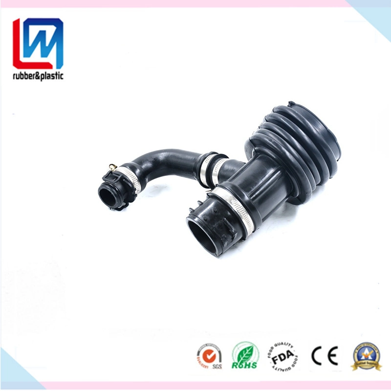 EPDM NBR Silicone Custom Rubber Hose Air Inlet Hose for Automotive