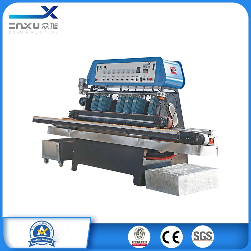 Hot Sale 9 Motors Glass Beveling Polishing Machine/Line Glass Edging