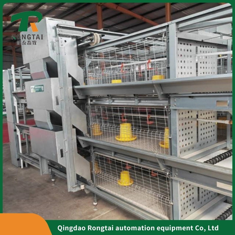 Complete Automatic Animal Cages Battery Broilers Rearing Chicken Cage System for Farming Poultry Supply