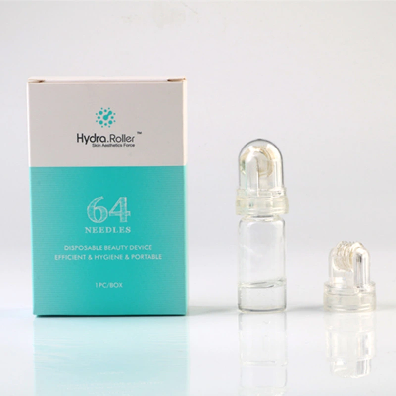 Rodillo de Hydra 64 patillas Derma titanio Micro Rodillos Rodillos de aguja