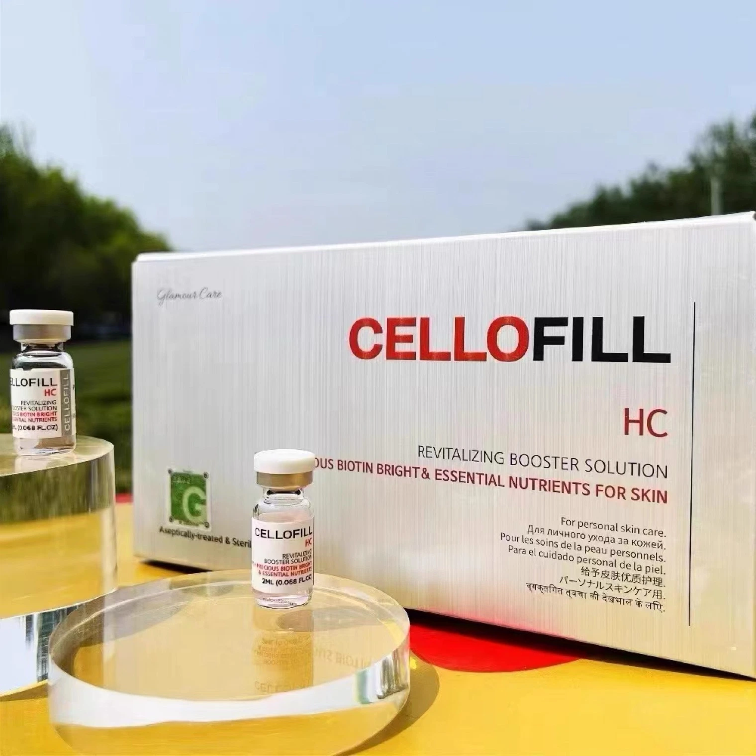 Cellofill Hc Mesotherapy Solution Revitalizing Skin Booster Plastic Therapy Dermal Filler