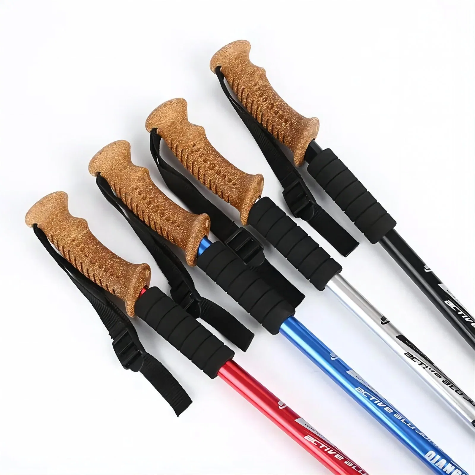 Multifunctional Elderly Foldable Walking Stick