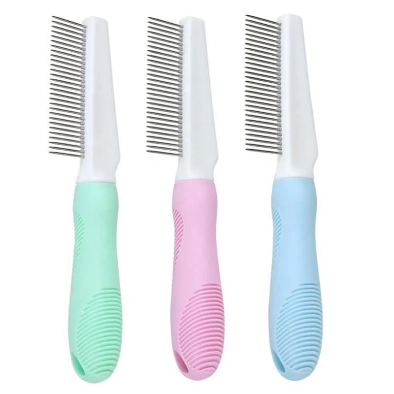 Wholesale Tooth Hair Stainless Steel Comb Pet Grooming Brush