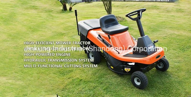 China Großhandel/Lieferant 30 Zoll Rad-Typ Fahrt auf Rasen Mäher Benzin Elektrische Grass Cutter Maschine