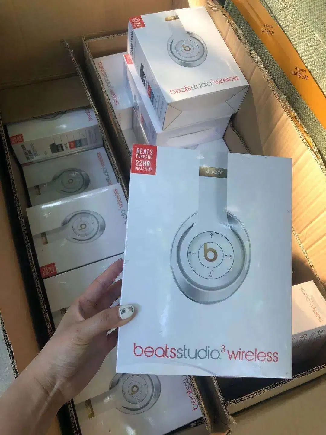 Auscultadores Bluetooth para Beats Studio 3, original de alta qualidade 1:1