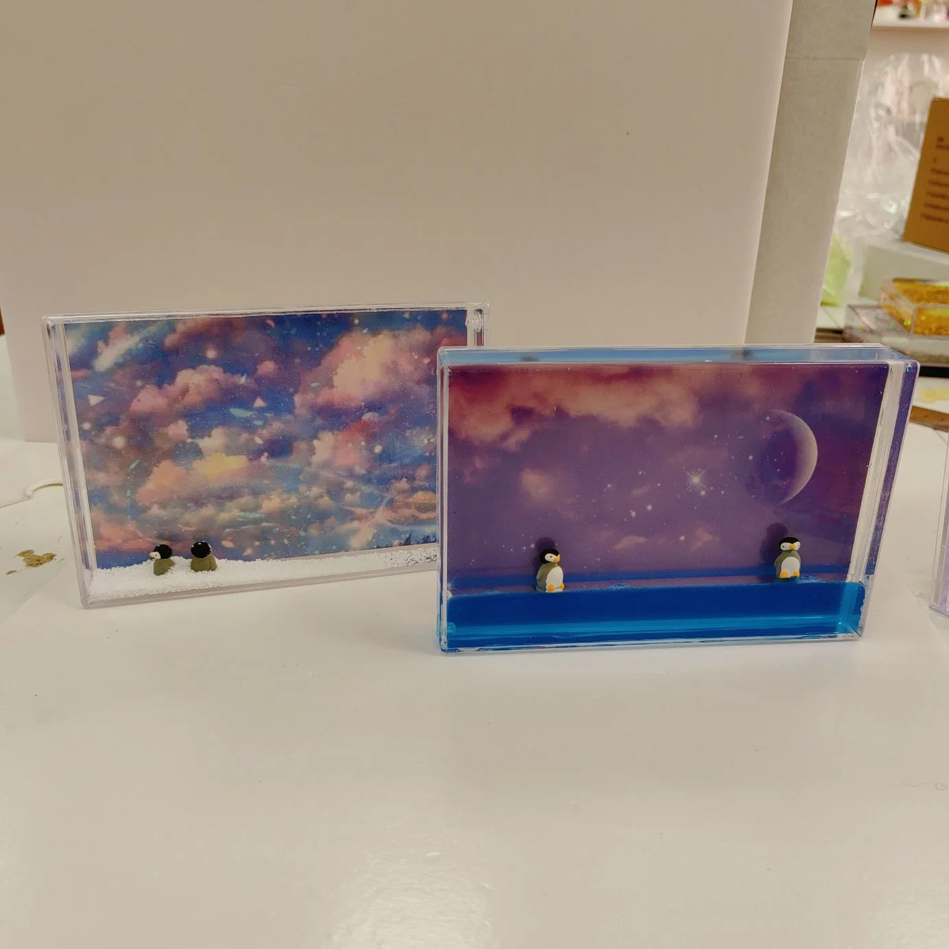 3D Floater Acrylic Liquid Picture Frame