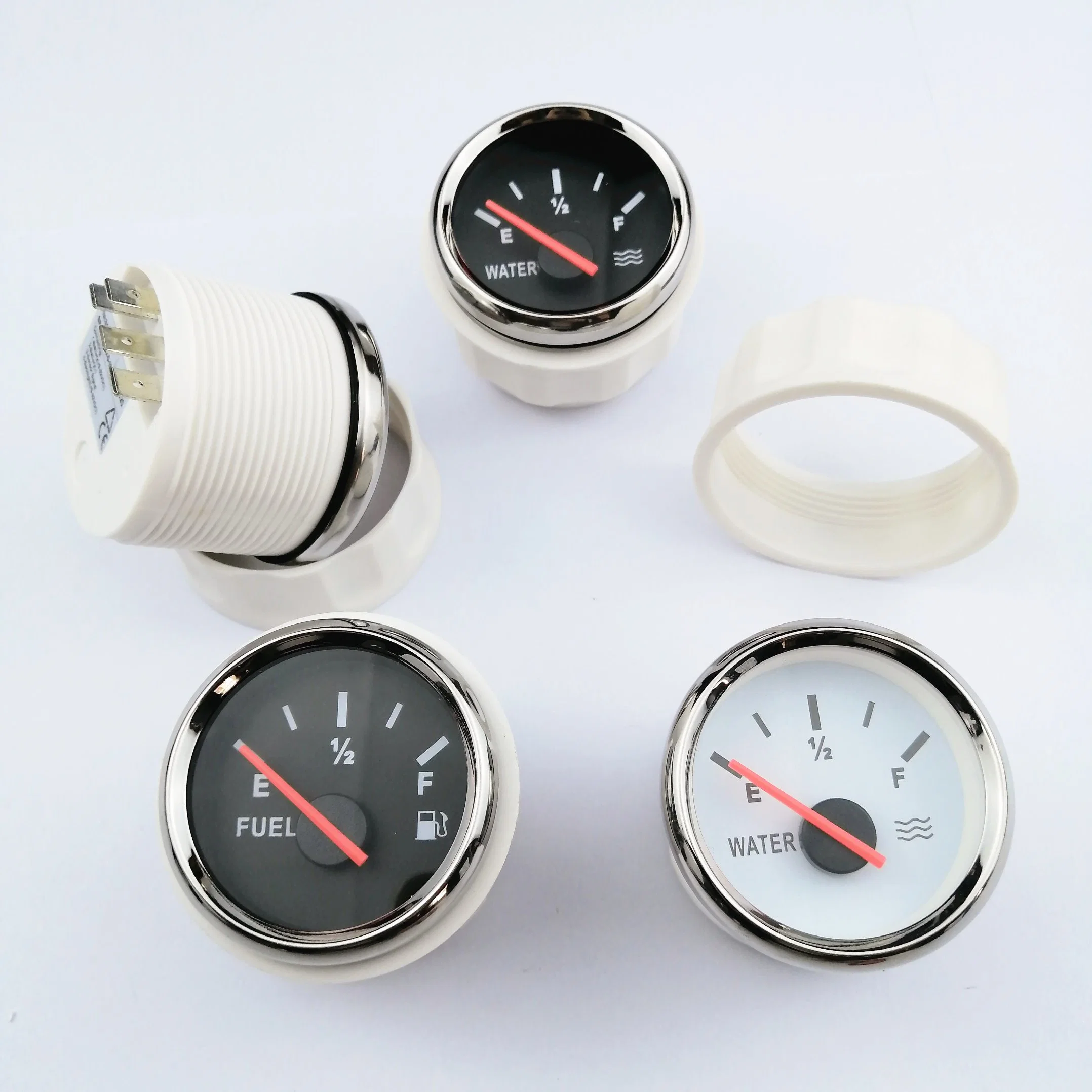 52mm Round Water Level Gauge with Analog 0-190ohm Input