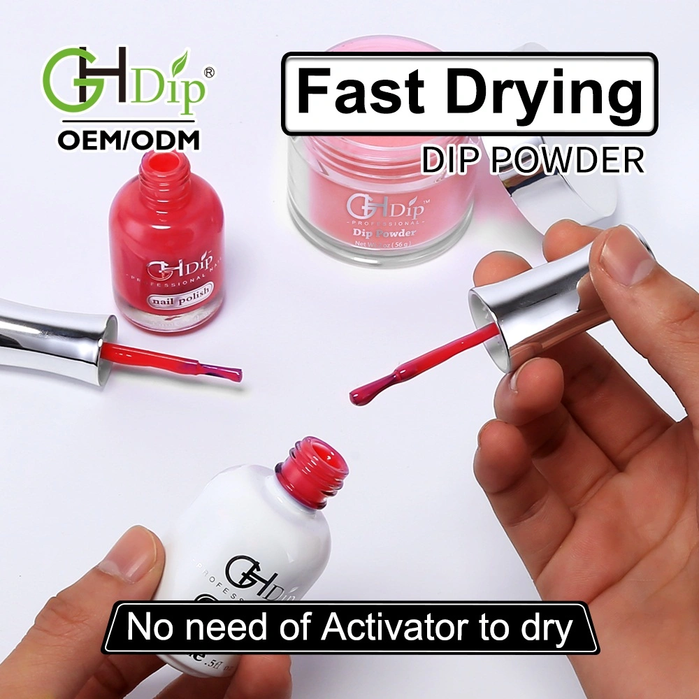 Acrylic DIP Nails Color Match 3 in 1 Fast Drying Dipping Powder