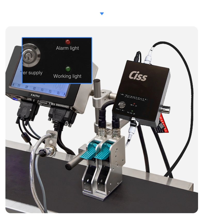 The CISS System for Online Inkjet Printer/Small and Large Character Printer