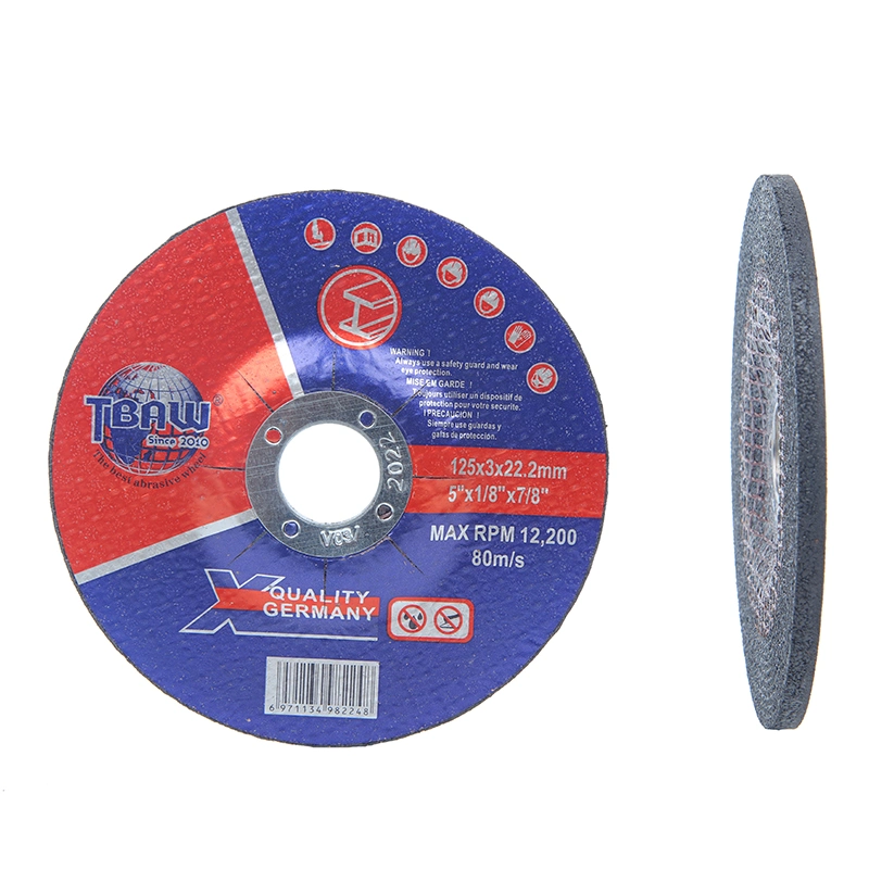 125mm Factory Resin Abrasive Cutting Disc Durable Grinding Wheel Blade Metal Angle Grinder for Cutting Metal, Stainless Steel