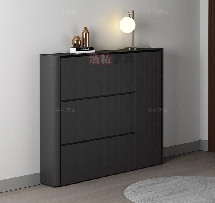 British Style Minimalism Shoe Cabinet in Optional Colors for Homefurniture