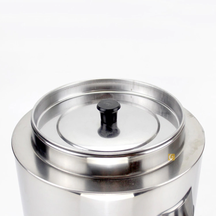 High quality/High cost performance  Hot Sale Tea Tin Can with Inner Lid 410 Stainless Steel Tea Caddy