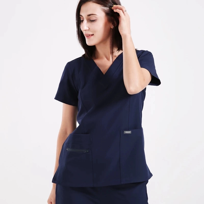 Individuelle Unisex Scrubs Uniform Krankenpflege Uniformen Arbeitskleidung