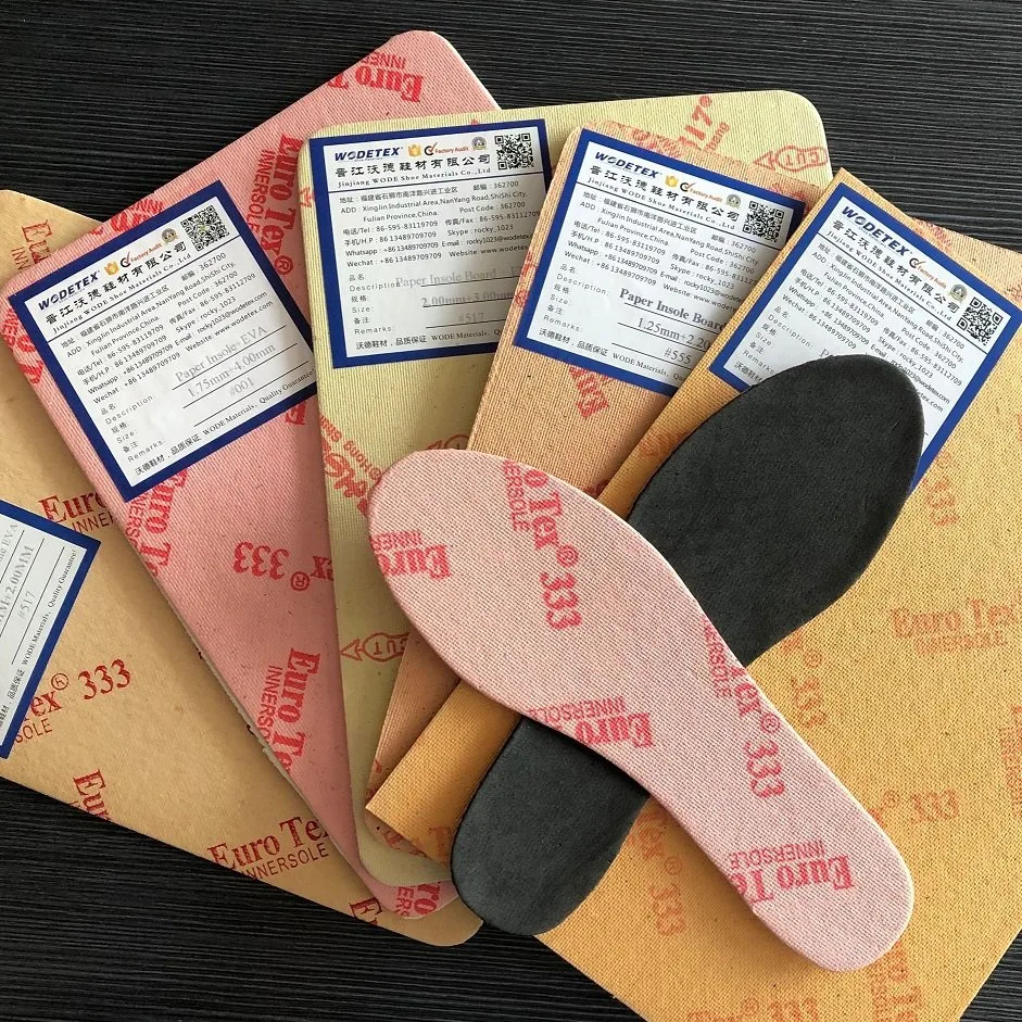 Paper Insole Board +EVA