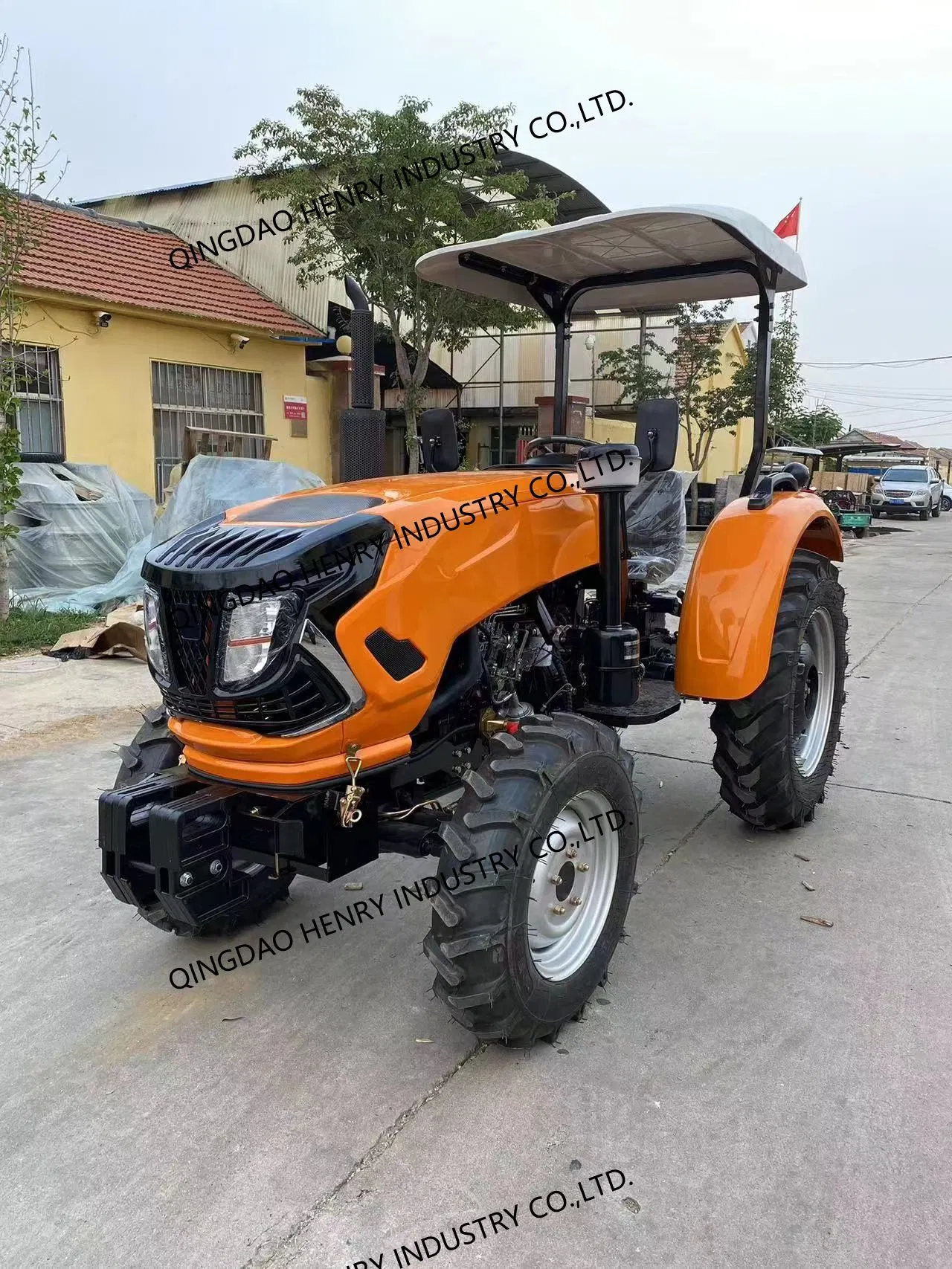 Mini Farm Tractor Price 4X4 Farming Machine Agricultural High-End Seats with Built-in Reversing Camera