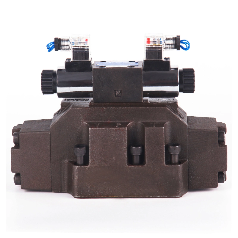 4WEH25 accionada por el solenoide de válvula de control direccional de válvula hidráulica válvulas de control direccional