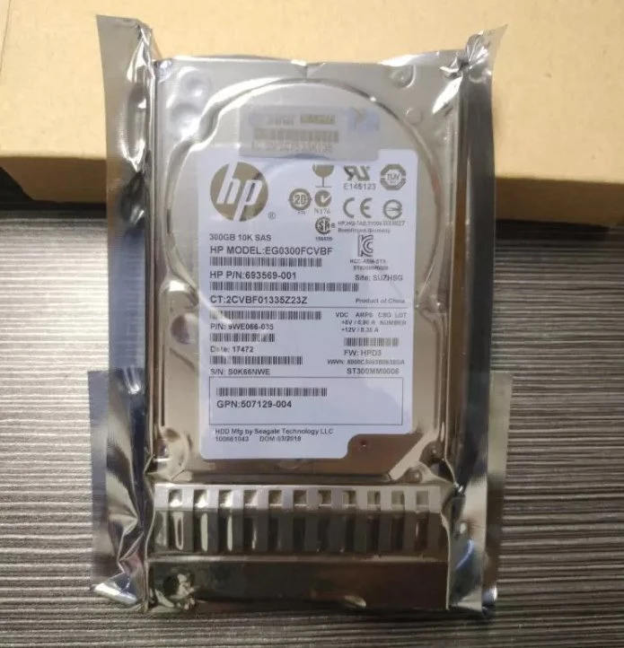 Servidor para servidor de estação de trabalho futuro HDD 300g 12g 10K 2.5In Disco rígido SAS