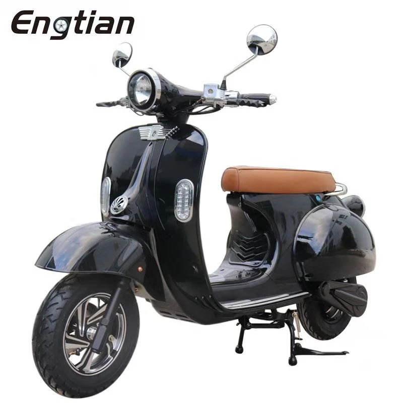 2021 Latest Popular New Design Mobility EEC Vespa 2 Wheels Motorcycles Electric Scooter Adults High Quality CKD