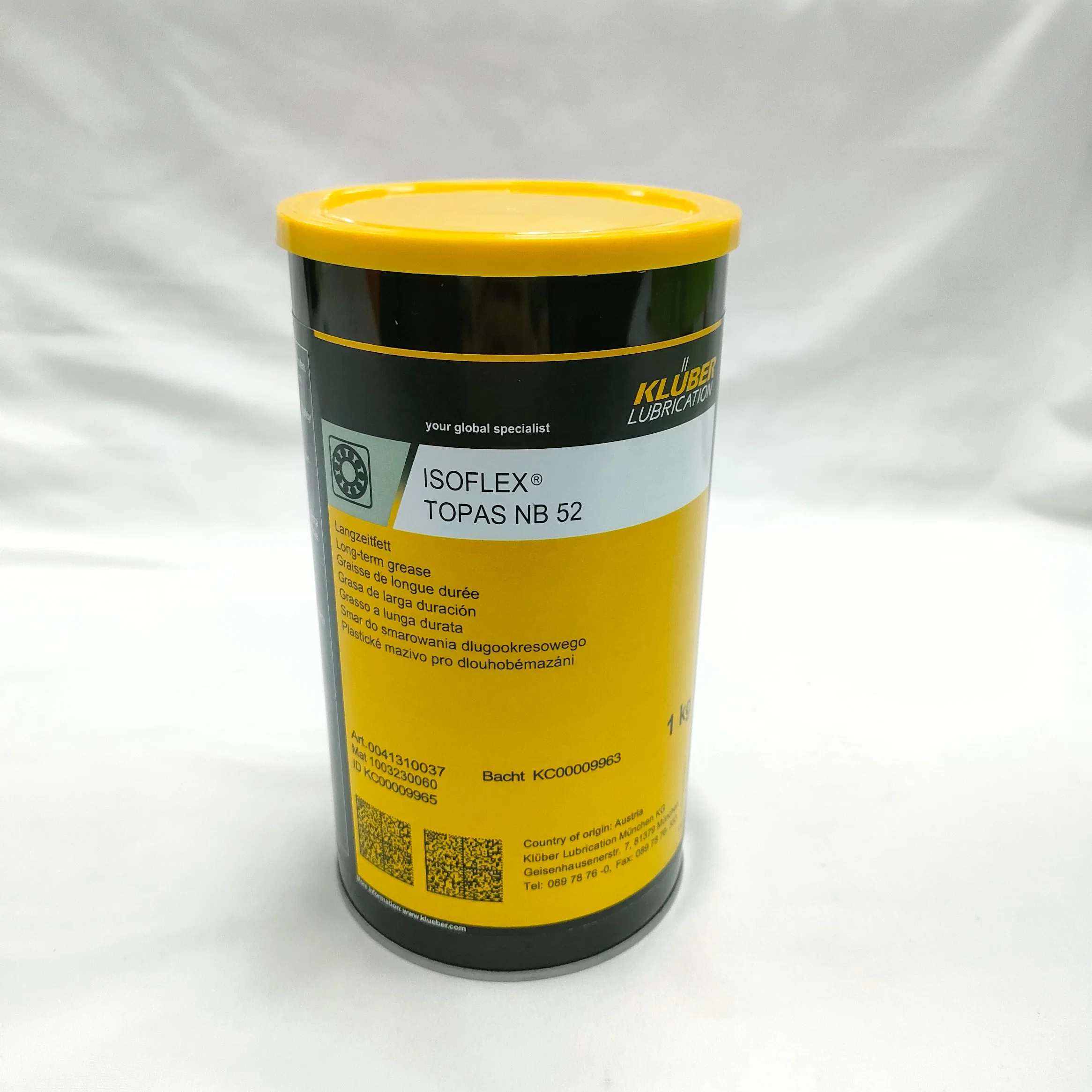 Good Protection From Corrosion Kluber Isoflex Topas Nb 52 1kg Special Grease