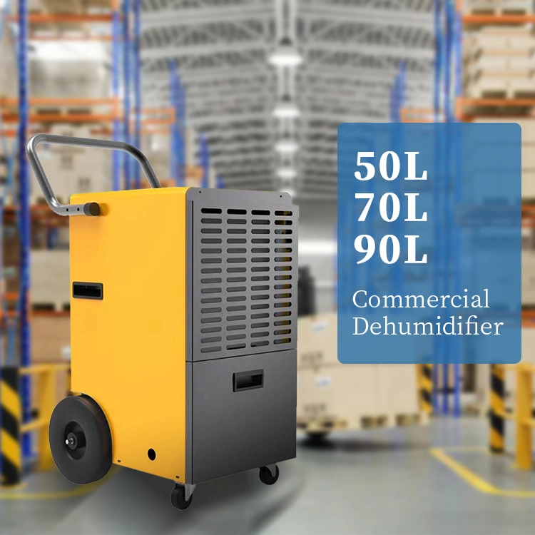 110/130pints Large Commercial Greenhouse Air Dehumidifier Industrial with Display and Drain Hose