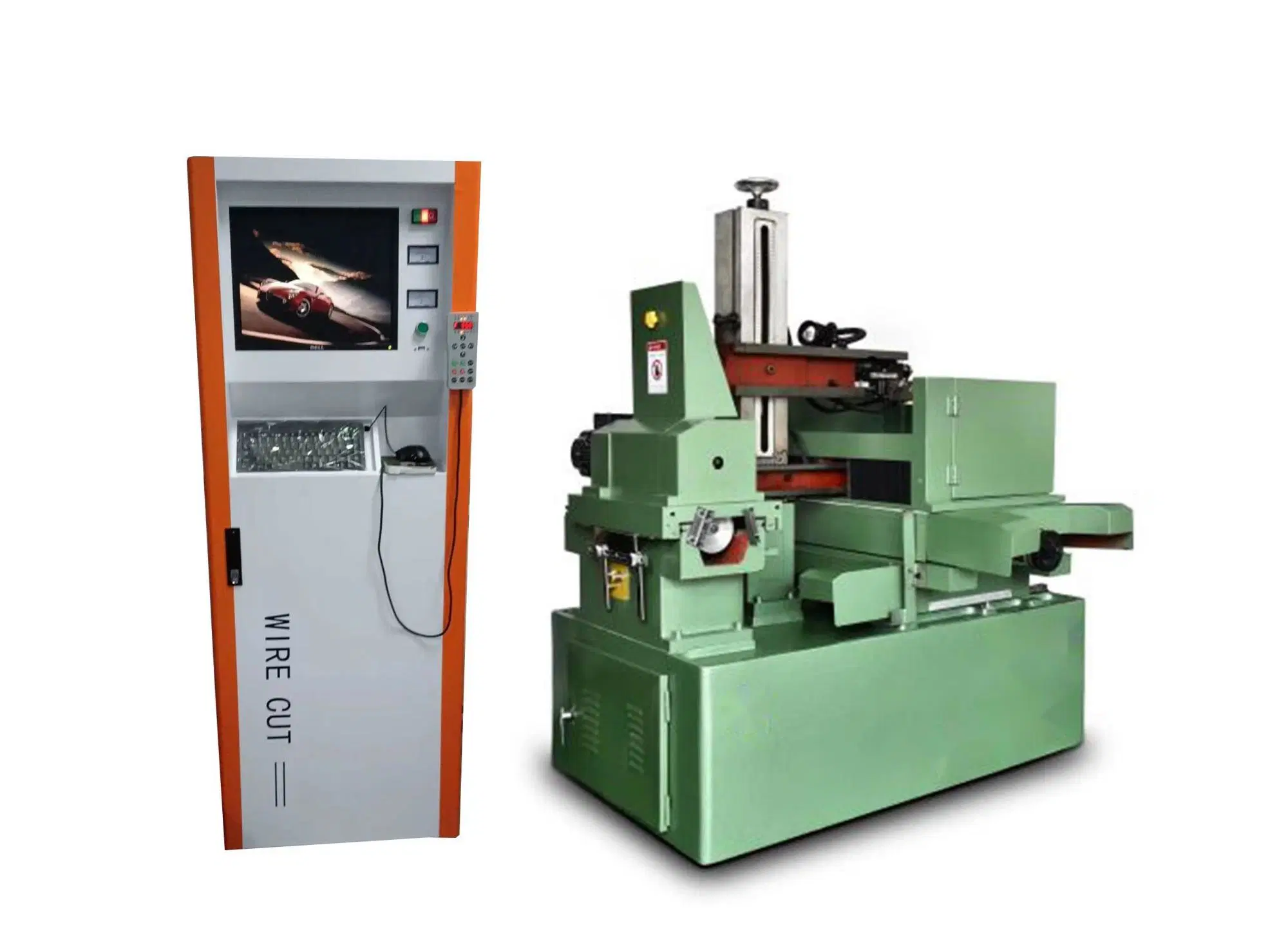 الشركة الصينية لصناعة الحديد والصلب CNC ماكينة قطع الأسلاك Dk7740f للمعدن