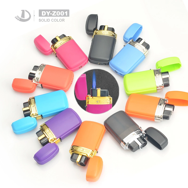 Electronic Plastic Multi Colors Factory Direct Sales Windproof Gas Lighters