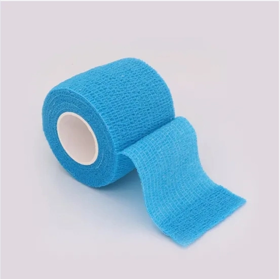 Mdr CE Popular Free Sample Factory Direct Supply Waterproof Elastic Non-Woven Cohesive Bandage