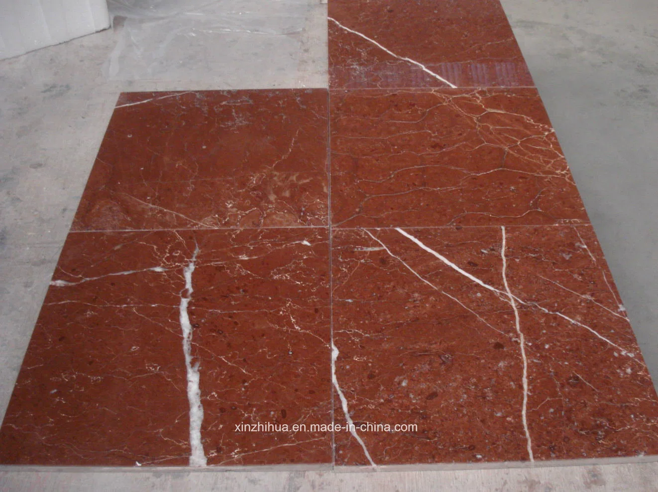 Building/Decoration Material Rosso Alicante Marble Tiles/Slabs for Flooring/Wall Covering/Countertops