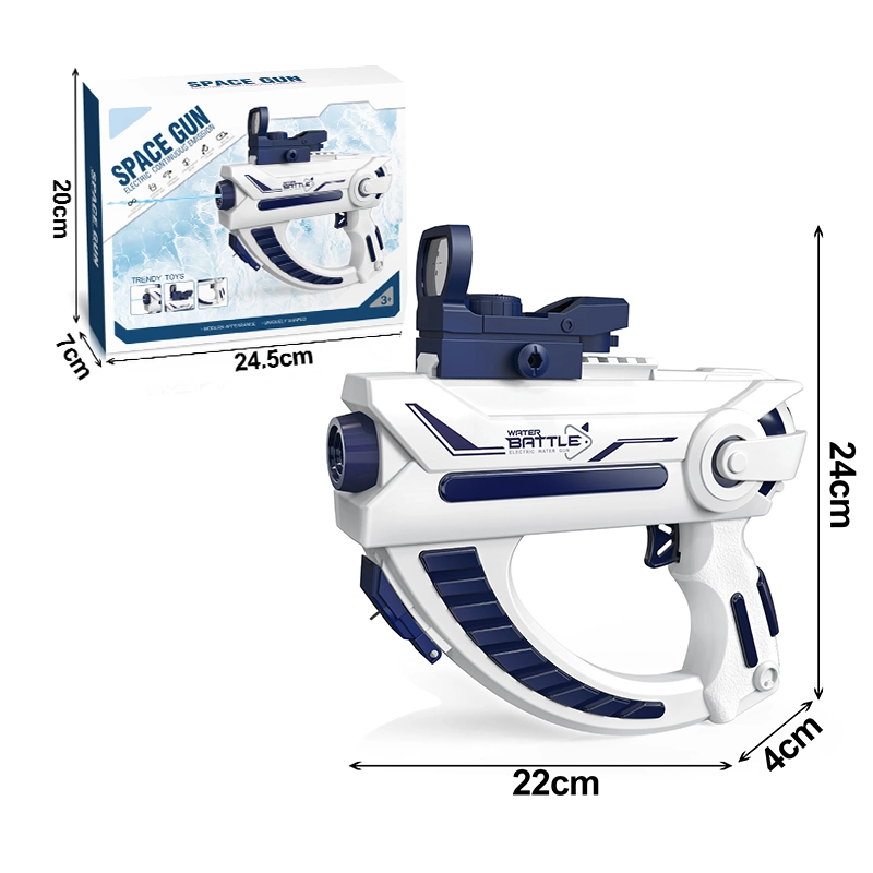 Batería espacial de chorro de agua de alta presión Squirt Guns High Capacidad pistola de agua eléctrica de plástico para niños