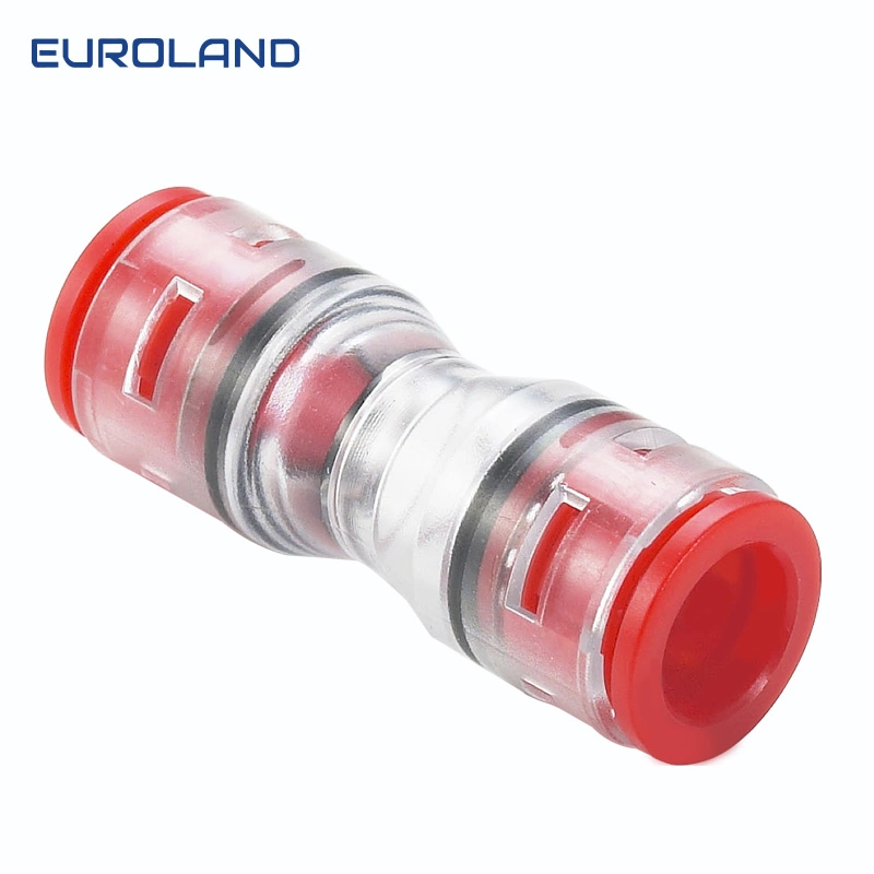 Hot Sale 8/5mm Push Fit Quick Connector Microduct Straight Coupling Pneumatic Hose Fittings