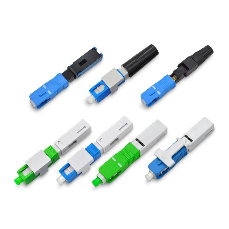 Field Assembly FTTH Sc/Upc PC APC Quick Embedded Optal Fiber Optical Fast Connector for Fiber