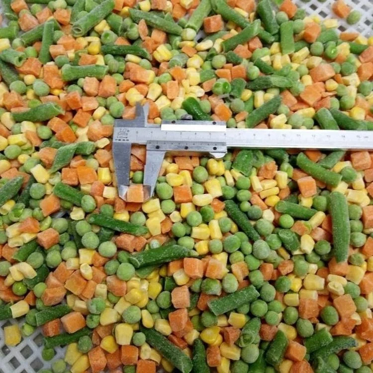 Nop EU Organic IQF Frozen Mixed Vegetables From China