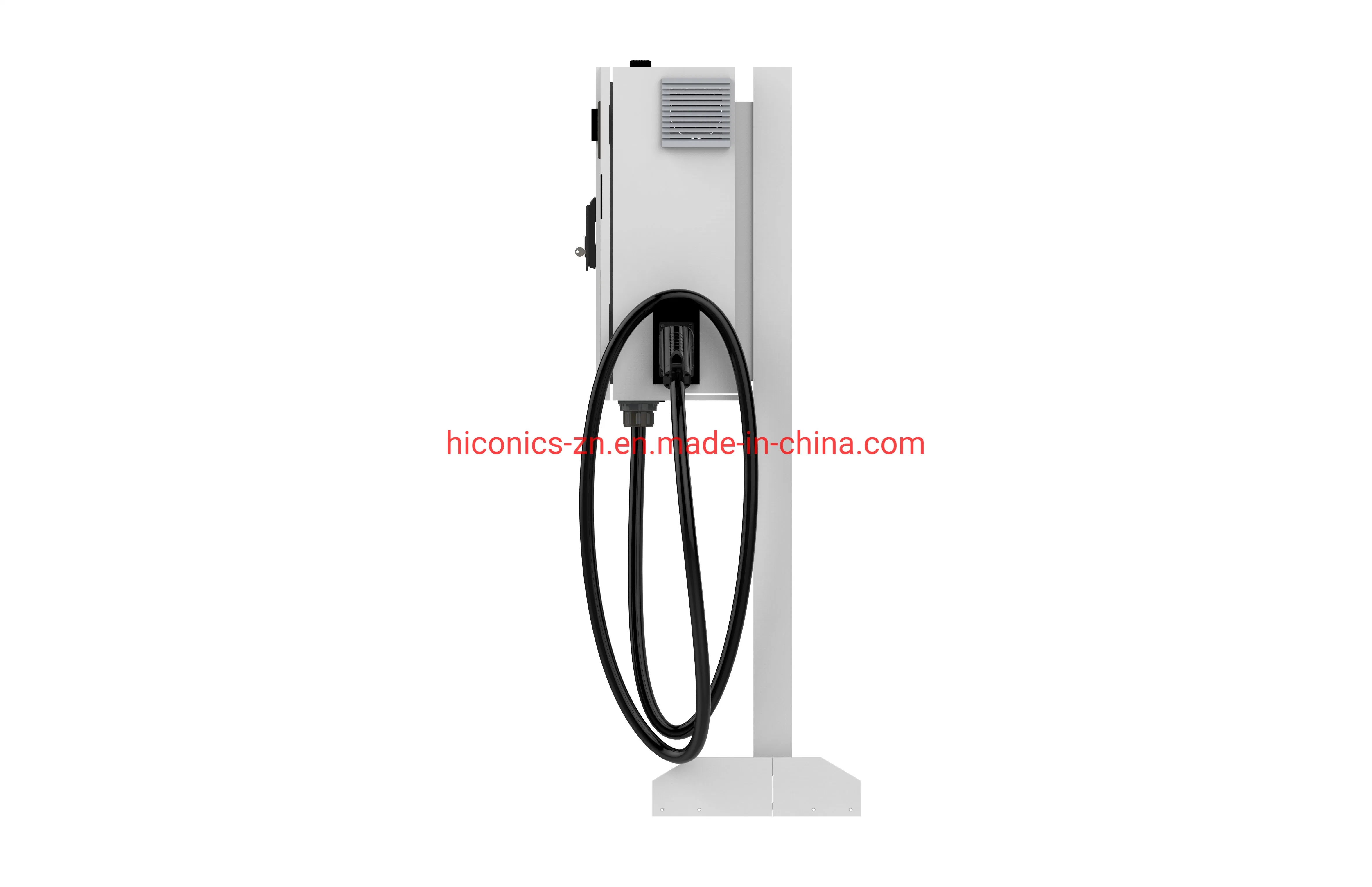 30kw Floor Mounted Type Fast Charging Station Battery Charger Ocpp 1.6j Supported