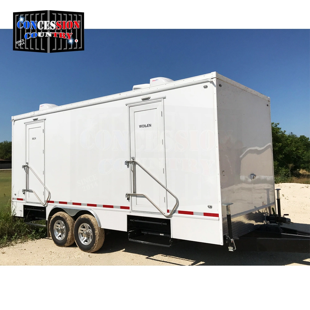 Mobile Portable Trailer Toilet Foldable Single Aluminum Shower Room Mobil Bathrooms