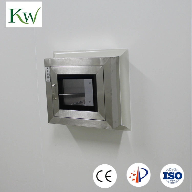 SUS304 Stainless Steel Pass Through Window with Electronic Interlock