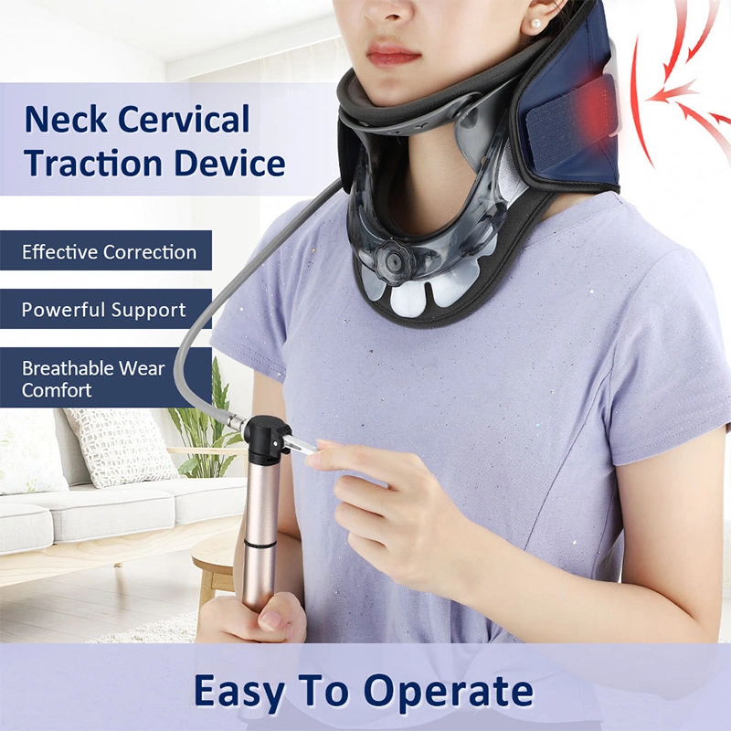 Front Support Adjustable Airbag Cervical Vertebra Retractor Cervical Support Neck Correction Fixator