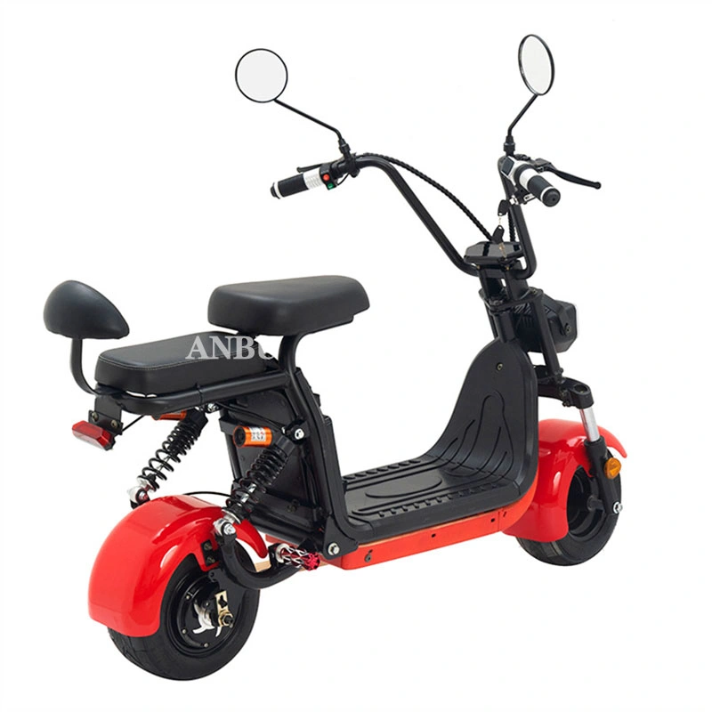 Double Scooter Électrique Citycoco Mini Bike 1000W 48V Scooter Électrique à Pneus Gras