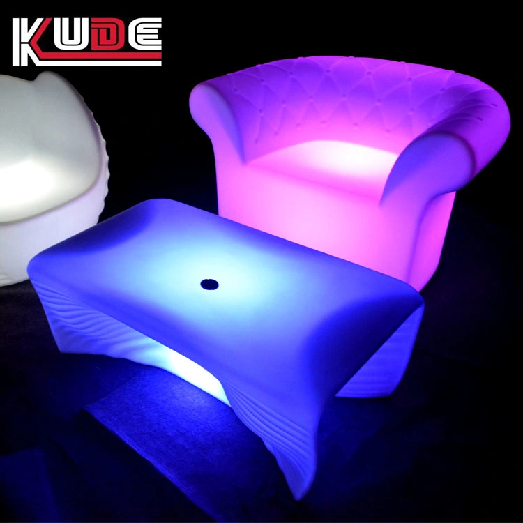 Multi-Color Light up Table and Chair Outdoor Furniture Signs LED