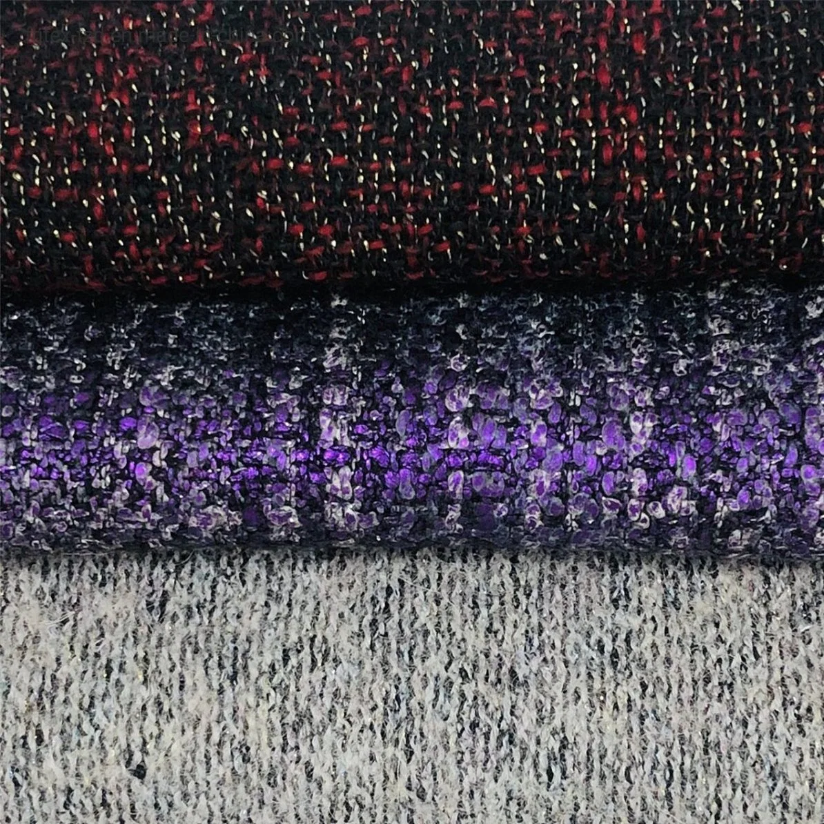 Wool Fancy Yarn Dyed Hacci Woolen Garment Fabrics