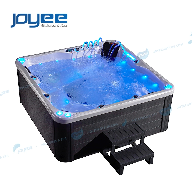 Bain à remous de l'eau Joyee jouer Home 5 personne sur le jardin piscine hydro massage Whirlpool Bath Spa de Luxe