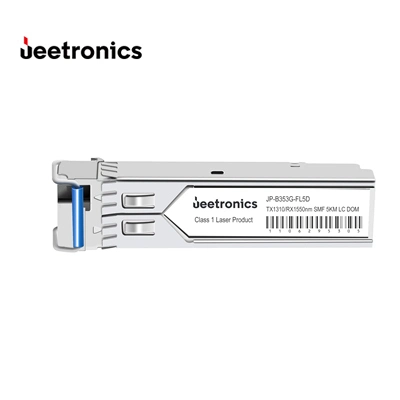 SFP 3.072gbps 3gbbx Tx1310/Rx1550nm SMF 5km Simplex LC بصري جهاز الإرسال والاستقبال