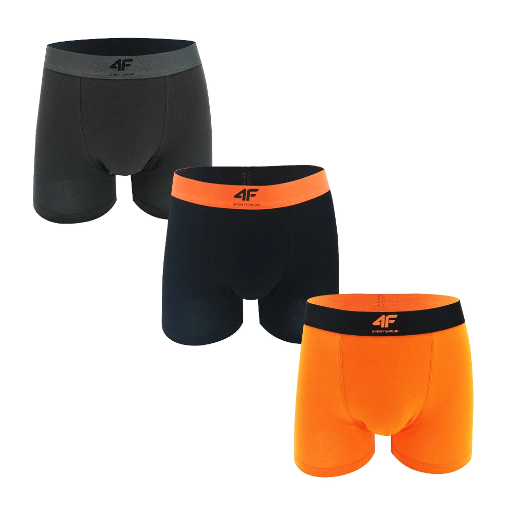 Hot Selling Fashion Color Customize Private Logo Brand Cotton Men Boxers Shorts