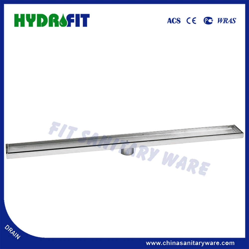 Stainless Steel 304 SUS304 Side Outlet Drain Linear Drain Shower Drain