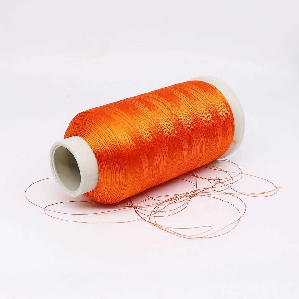 De alta tenacidad de filamento 120D/2, de poliéster 150D/2 bordados de hilo de coser