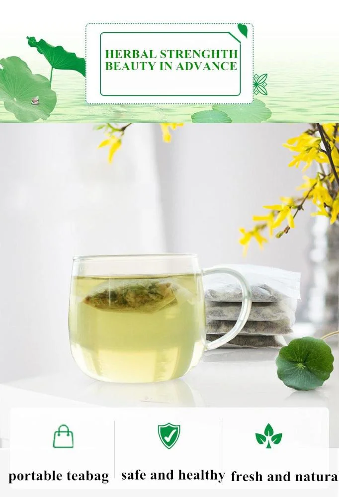 Beauty Skin Fat Reducing Detox Blending Herbal Tea with Lotus Jasmine Buckwheat