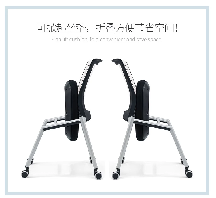 Good Quality Plastic Office Folding Mesh Training Chair for Student School Furniture