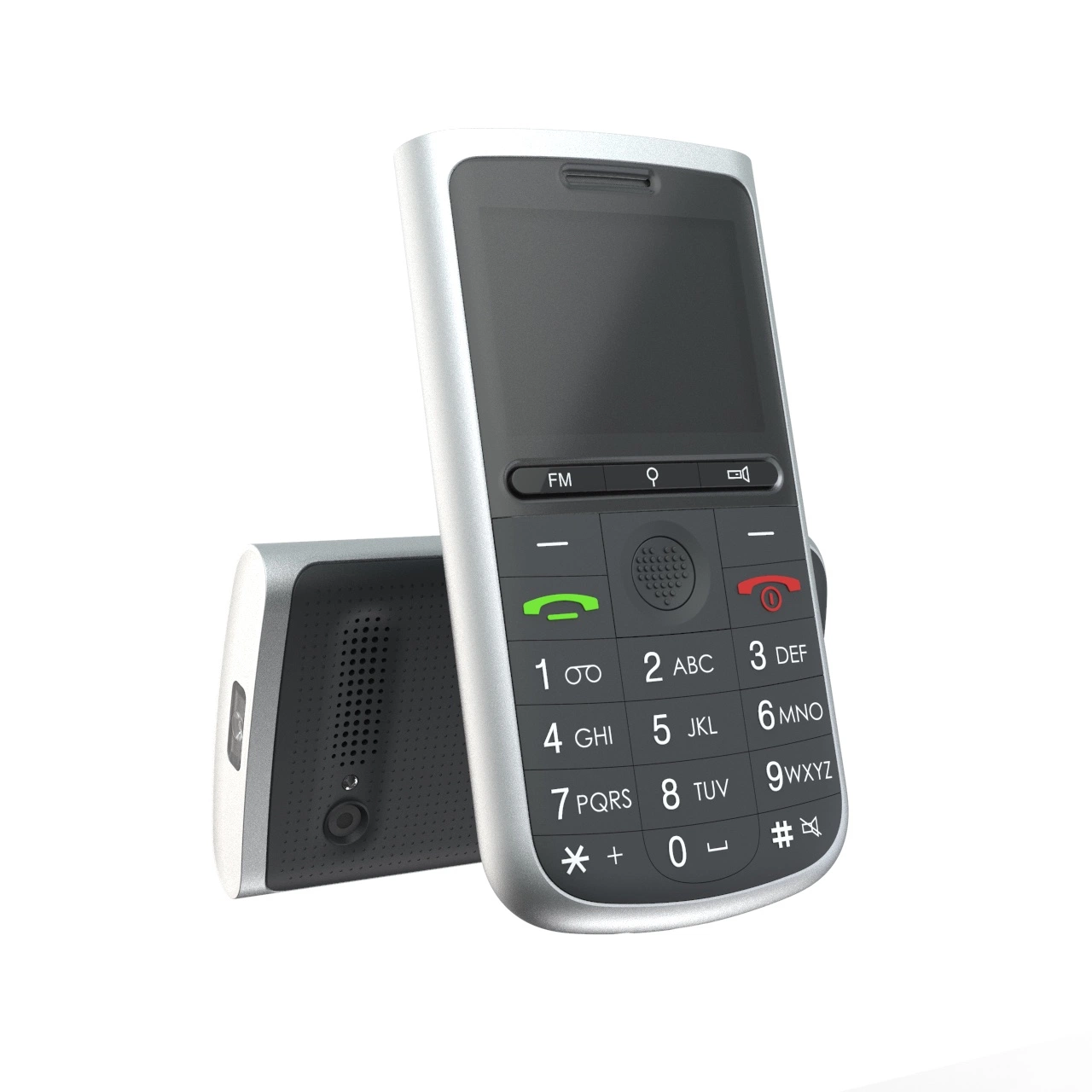 Clavier enceinte mobile 4G 2500mAh 24 pouces de charge de type C 4G Mini mobile 4G en fonction de la barre Téléphone du clavier