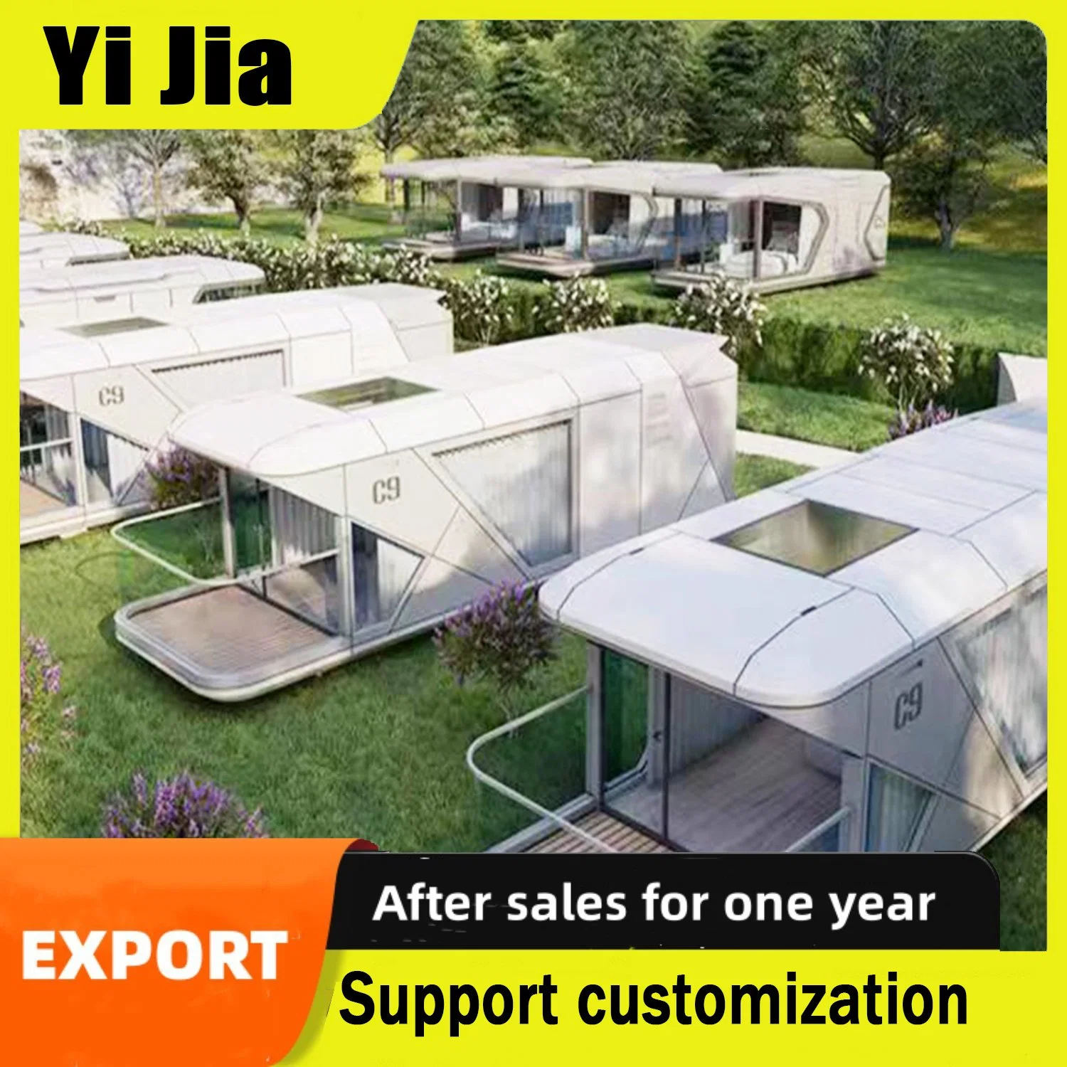 China's Export Customized Movable Housing Can Be Applied to Construction Sites, Hotels, etc