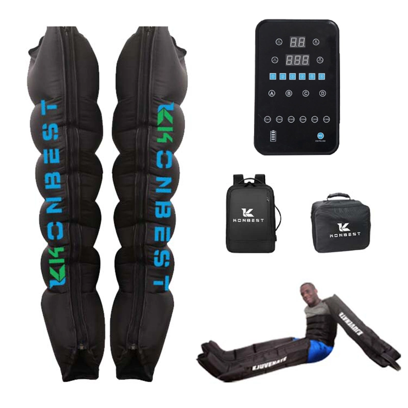 6 Chamber Presoterapia PRO Pressure Massage Machine Sports Recovery Pants Equipment Therapy System Blood Circulation Air Compression Boots Body Leg Massager